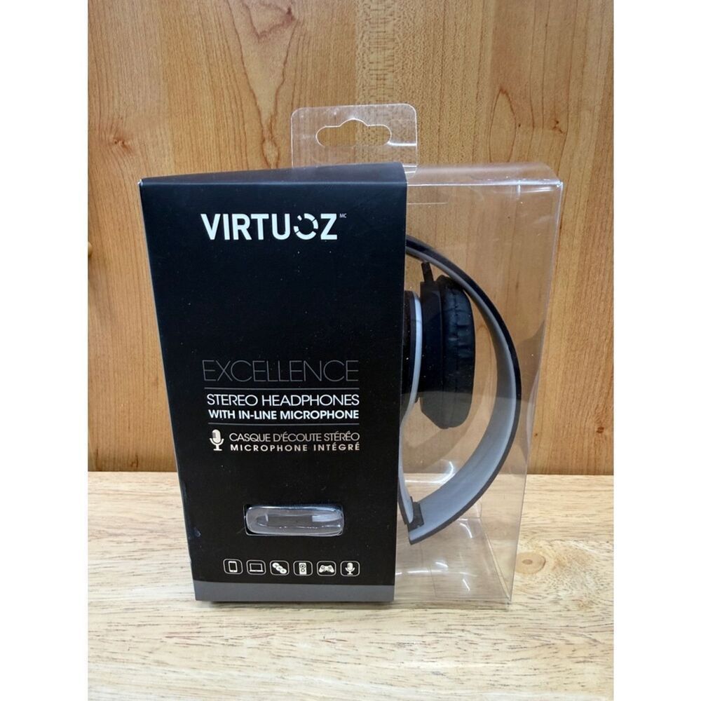 Excellence On-Ear Stereo Headphones - Black